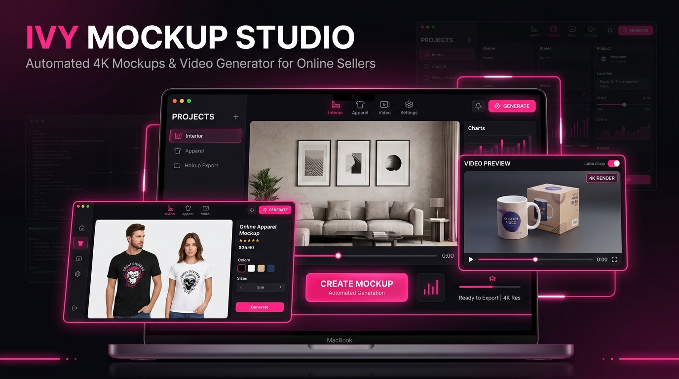 IVY Mockup Studio